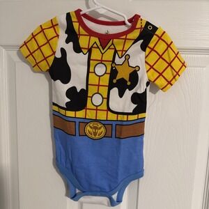 Disney Baby Woody Toy Story One Piece Body Suit   Size 18 Months NWOT
